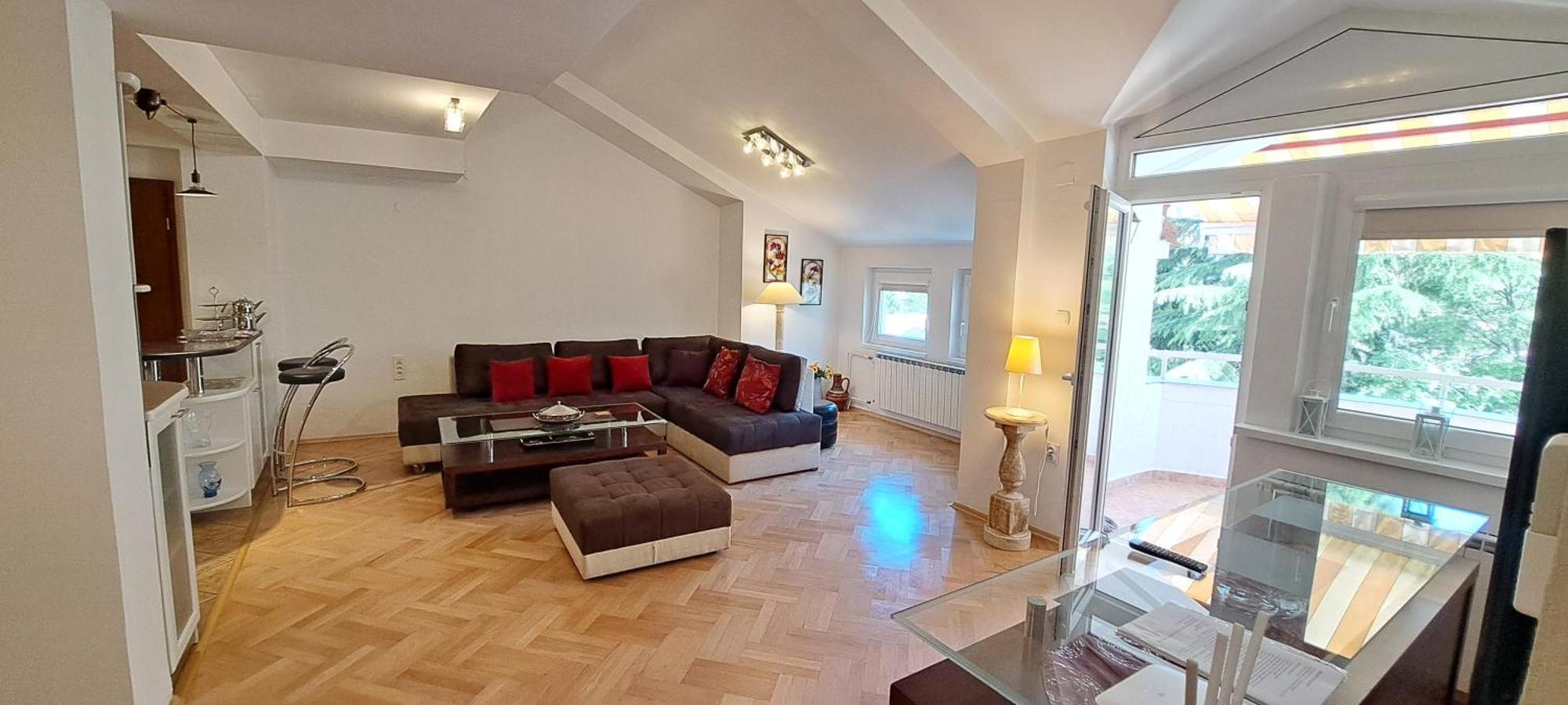 Central Skopje Duplex Apartment Eksteriør bilde