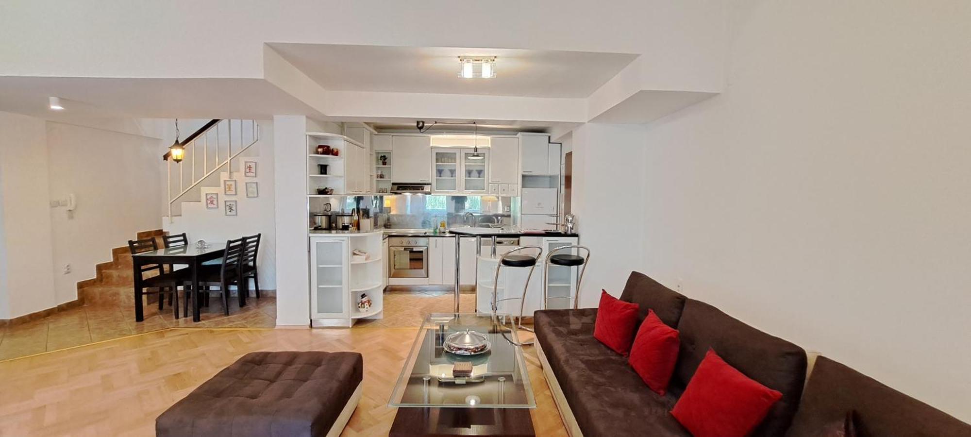 Central Skopje Duplex Apartment Eksteriør bilde